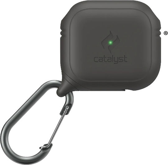 Catalyst Influence Θήκη Σιλικόνης με Γάντζο σε Μαύρο χρώμα για Apple AirPods 3