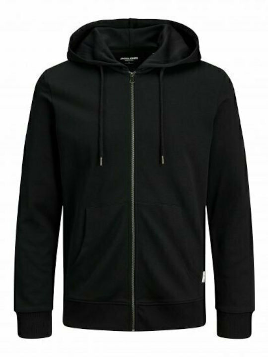 Jack & Jones Παιδική Ζακέτα Φούτερ Μαύρη