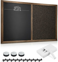 Navaris Magnet Notice Board 60x40cm