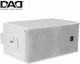 DAD ARK208SPWH Pasiv Subwoofer PA 300W 8" 50x32.5x24.6cm. în Culoare Alb