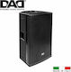 DAD TOURING12P Passiv Sprecher PA 500W mit Woofer 12" 39.5x37.5x62cm.