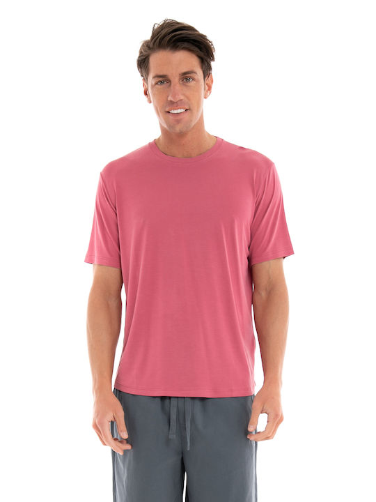 Colman 1927 Vegan Silky Tee - Rose T-Shirts (Bumbac Rose pentru bărbați - CME1MA22VEG)