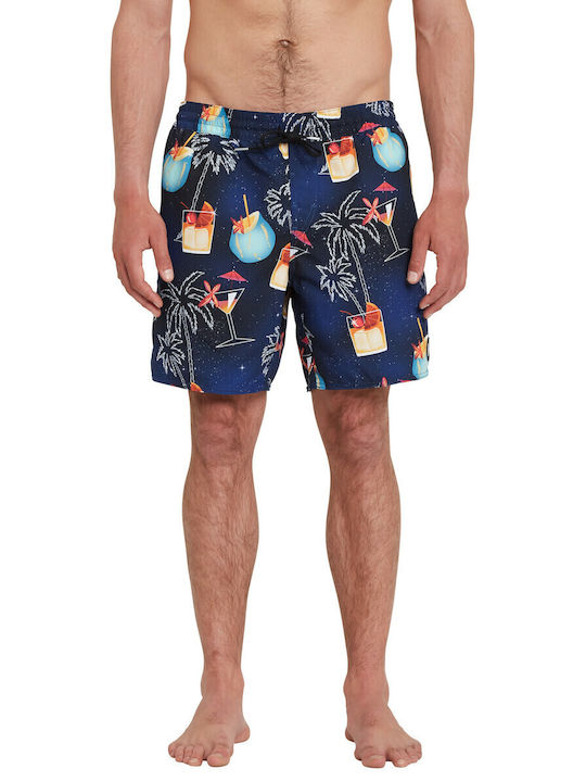 Volcom Novelty Ανδρικό Μαγιό Βερμούδα Navy Μπλε...