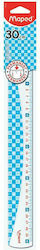 Maped Ruler Plastic 30cm