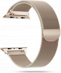 Tech-Protect Milanese Λουράκι Χρυσό (Apple Watch 4 / 5 / 6 / 7 / 8 / 9 / Se)