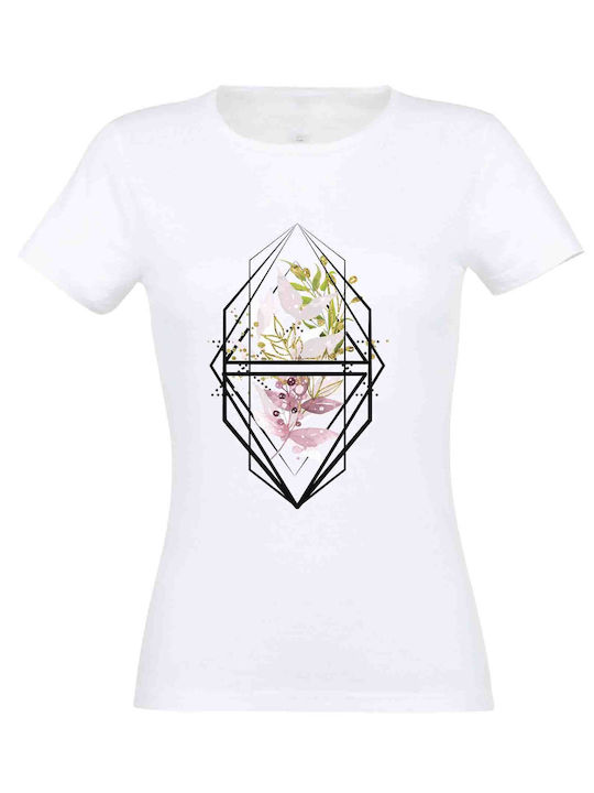 Women's white Boho#8 t-shirt - White