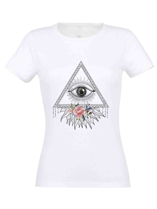 Women's white Boho#13 t-shirt - White