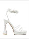 Primadonna Leder Sandalen Weiß