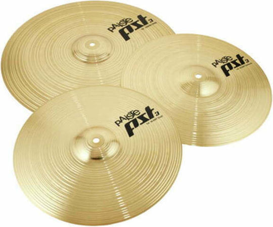 Paiste Cymbals' Set PST3 Starter Pack (14" Hi-Hat, 18" Crash/Ride)