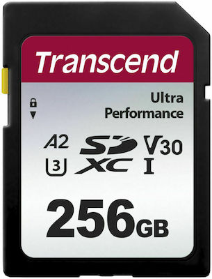 Transcend SDXC 256GB Class 10 U3 V30 A2 UHS-I