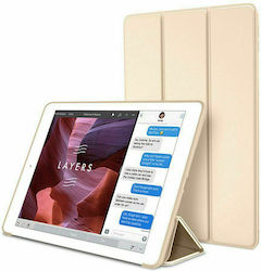 Flip Cover Σιλικόνης (Galaxy Tab A8) Χρυσή Flip Cover Σιλικόνης (Galaxy Tab A8) Χρυσή