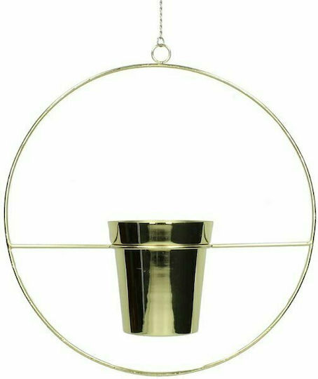 Kersten Plant Pot Metal Gold