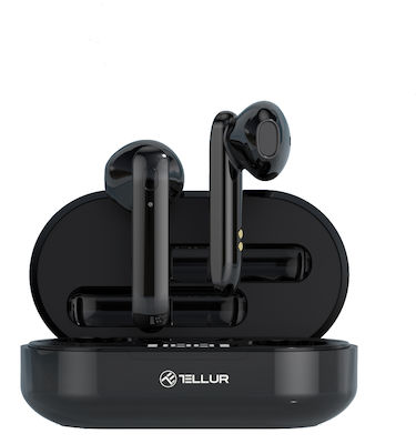 Tellur TLL511401 Earbud Bluetooth Handsfree Căști cu Carcasă de Încărcare Negrα