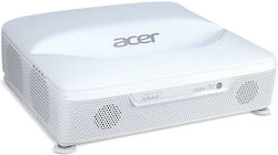 Acer ApexVision L811 3D Projector 4K Ultra HD Λάμπας Laser με Wi-Fi και Ενσωματωμένα Ηχεία Λευκός