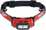 Milwaukee Rechargeable Headlamp LED IP53 with Maximum Brightness 475lm L4 Hl 301