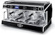 Wega Urban EVD Total Matt Black Επαγγελματική Μηχανή Espresso με 4 Group Π128xΒ60xΥ59cm