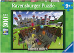 Παιδικό Puzzle Minecraft Cutaway 300pcs για 9+ Ετών Ravensburger