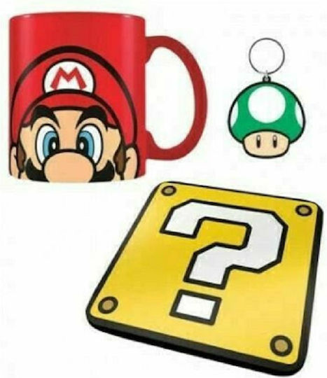 Pyramid International Super Mario Κούπα Κεραμική Γκρι 300ml