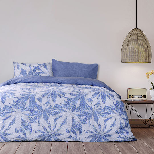 Kocoon Sheet Sets Single 160x270cm. Raellia Blue 3pcs