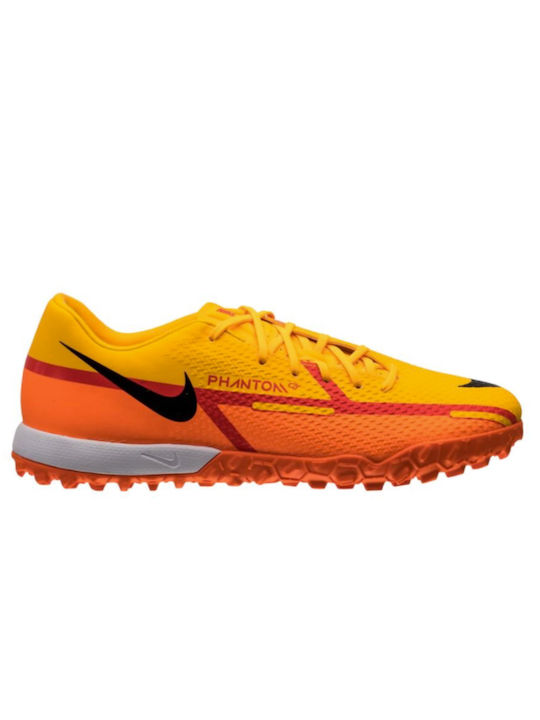 Nike Phantom GT2 Academy TF Χαμηλά Ποδοσφαιρικά Παπούτσια με Σχάρα Πορτοκαλί