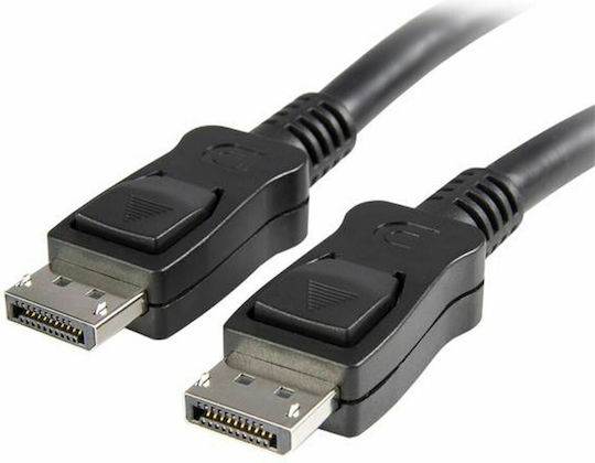 StarTech Cable DisplayPort male - DisplayPort male 7m Μαύρο (DISPL7M)