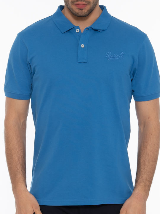 Russell Athletic Polo T-shirt Μπλε