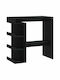 Table Bar Wooden Black 100x50x101.5cm