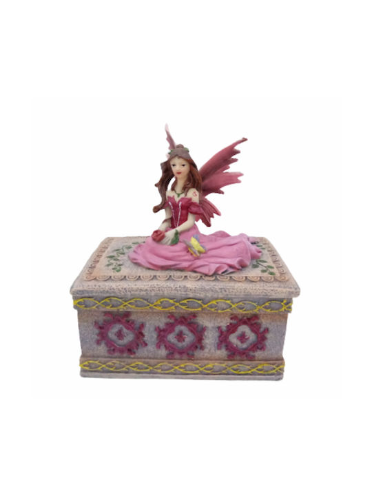 Wooden Kids Jewelery Box Fairy