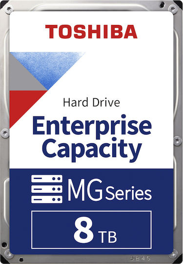 Toshiba MG08A 8TB HDD Hard Drive 3.5" SATA III 7200rpm with 256MB Cache for Server MG08ADA800E