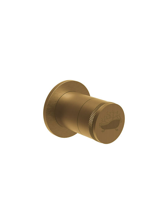 La Torre 34374-221 Built-In Diverter for Shower with 3 Exits Bronze