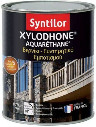 Syntilor Xylodhone Aquarethane Βερνίκι Εμποτισμού Πολυουρεθάνης Νερού Πεύκο 1lt