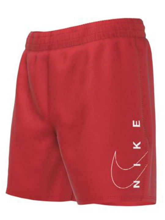 Nike Kinder-Badebekleidung Badeshorts Rot
