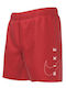 Nike Volley Kinder Badeanzug Badeshorts Rot
