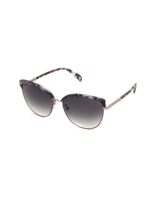 Tous Women's Sunglasses with Multicolour Frame and Gray Gradient Lens STO436 0E59