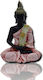 Decorative Buddha Thai polyresin Buddha 25,5x18x11cm