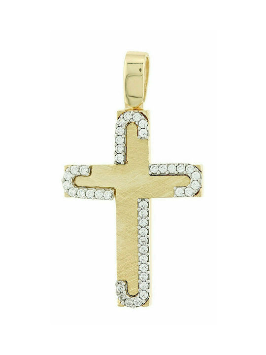 Mertzios.gr Gold Kreuz 14K