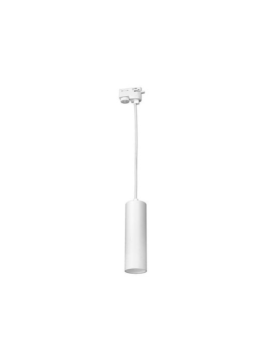 Milagro Pipe Pendant Light Single-Light for Socket GU10 White