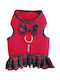 Pet Interest Нагръдник за куче Жилетка Plaid Mesh Skirt Червен Small 20-27.5см 54676