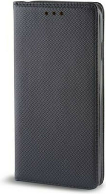 Magnet Synthetic Leather Book Black (Galaxy A40)