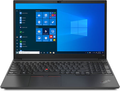 Lenovo ThinkPad E15 Gen 3 (AMD) 15.6" IPS FHD (Ryzen 3-5300U/8GB/256GB SSD/W11 Pro) Negru (Tastatură GR)