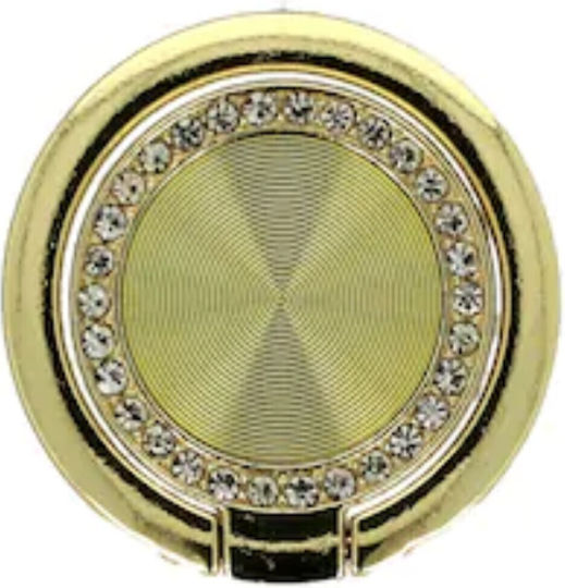 Zircon Ring Holder Κινητού σε Χρυσό χρώμα