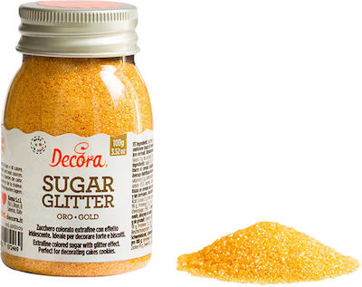 Decora Decorative Glitter Gold 100gr