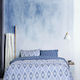 Kocoon Rombus Coverlet Single Cotton Blue 160x245cm