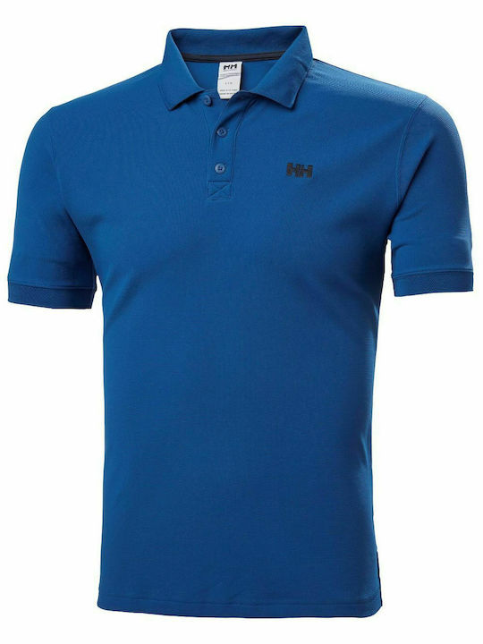 Helly Hansen Driftline Bluza sport pentru bărbați cu mâneci scurte Polo Albastru