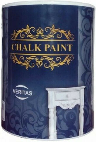 Veritas Chalk Paint Χρώμα Κιμωλίας Λευκό Σπασμένο 750ml 092101