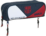 F.C. Barcelona 21x8x8cm Κασετίνα με 3 Θήκες σε Μπλε χρώμα