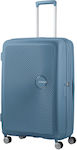 American Tourister Soundbox Spinner Large Suitcase H77cm Blue Stone Blue
