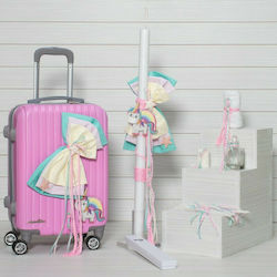 Makis Tselios Fashion Baptism Set with Theme Unicorn 8pcs