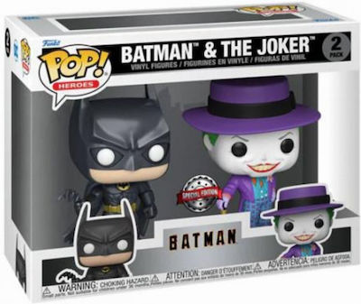 Funko Pop! Heroes: DC Comics - Batman And The Joker (1989) 2-Pack Special Edition