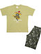 Minerva Kids' Pajamas Summer Green Cant Touch This